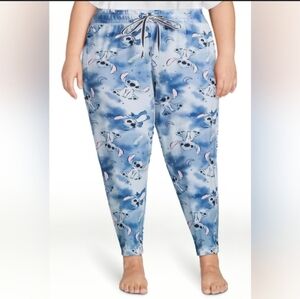 Disney Stitch Galaxy Women's Sleep Jogger w/ Pockets Size  2x